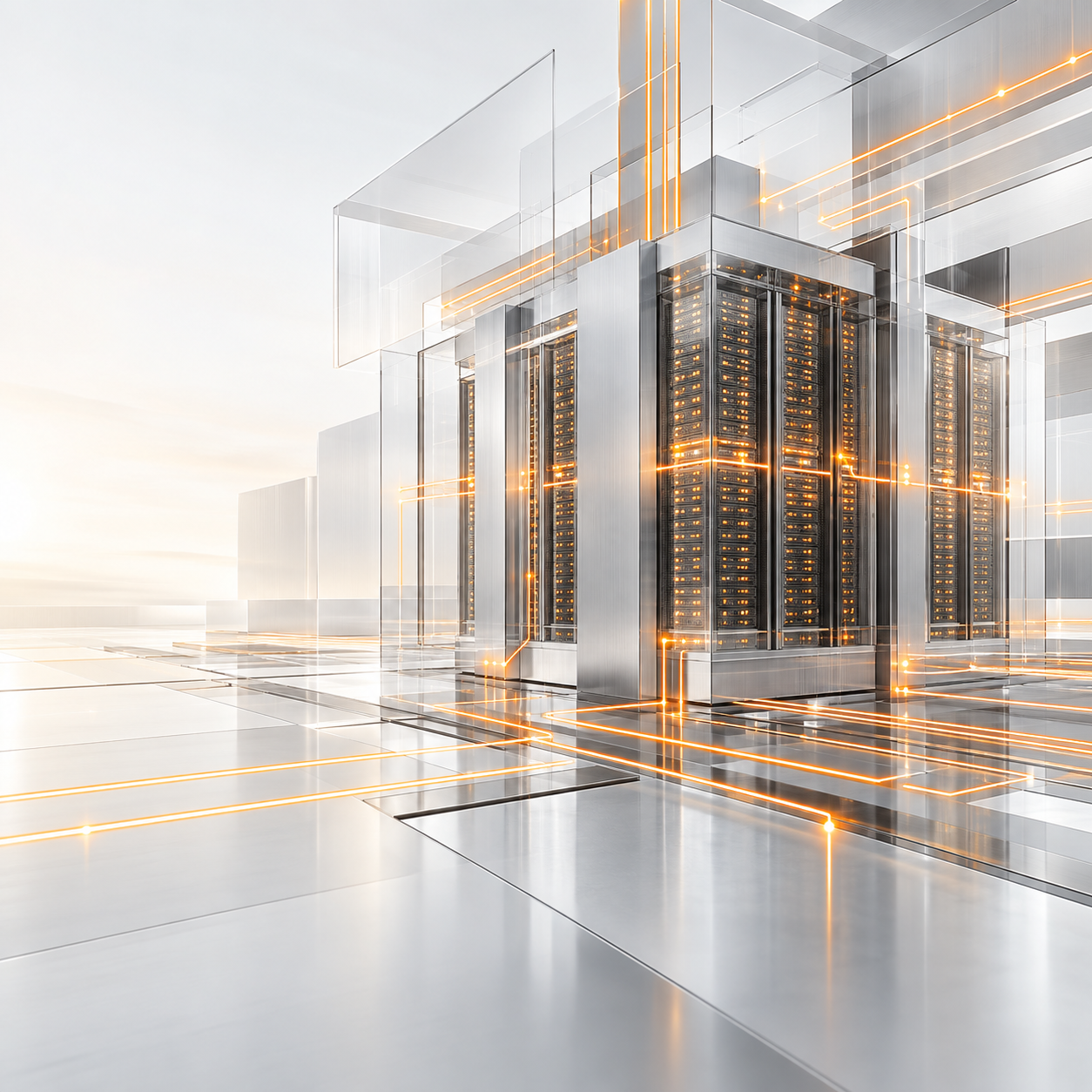 Enterprise infrastructure connected through data circuitry