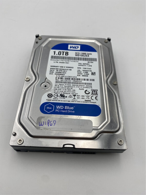 WESTERN DIGITAL 1TB 6G SATA 7.2K 3.5 LFF HD 005049494 02HR85 0F11387 WD10EZEX - Image 2