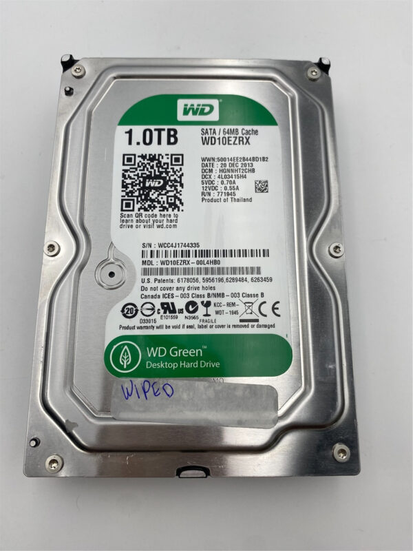 Western Digital Green 1TB SATA 64MB Cache WD10EZRX - Image 2