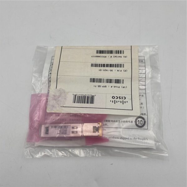 Cisco 1000BASE-T NEBS 3 ESD 30-1421-01 SFP-GE-T