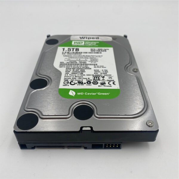 WESTERN DIGITAL 1.5TB SATA 3.5 DESKTOP INTERNAL HDD WD15EADS-00P8B0 - Image 2