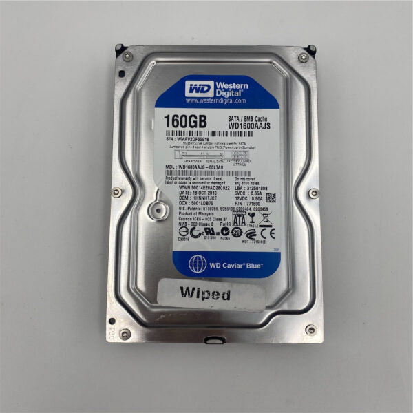 Western Digital 160Gb SATA 7200rpm 3.5in Caviar Blue HDD WD1600AAJS-00L7A0