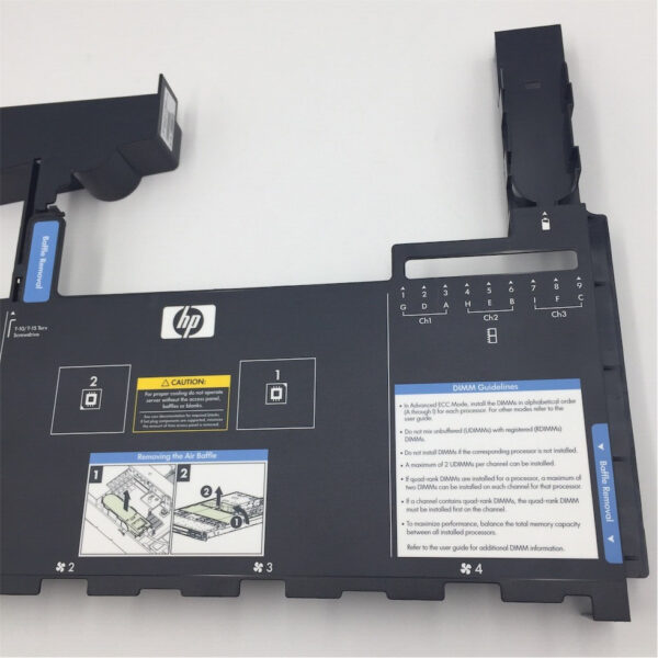 HP DL360 G6,G7 Air Baffle 606941-002 - Image 3