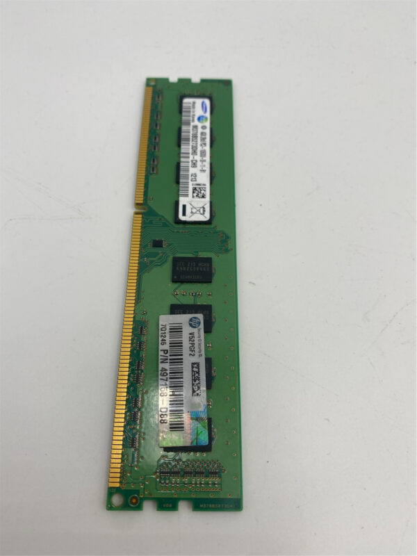 HP 4GB PC3-10600U 2RX8 DDR3-1333MHZ SDRAM MEMORY 89Y9224 497158-D88 - Image 2