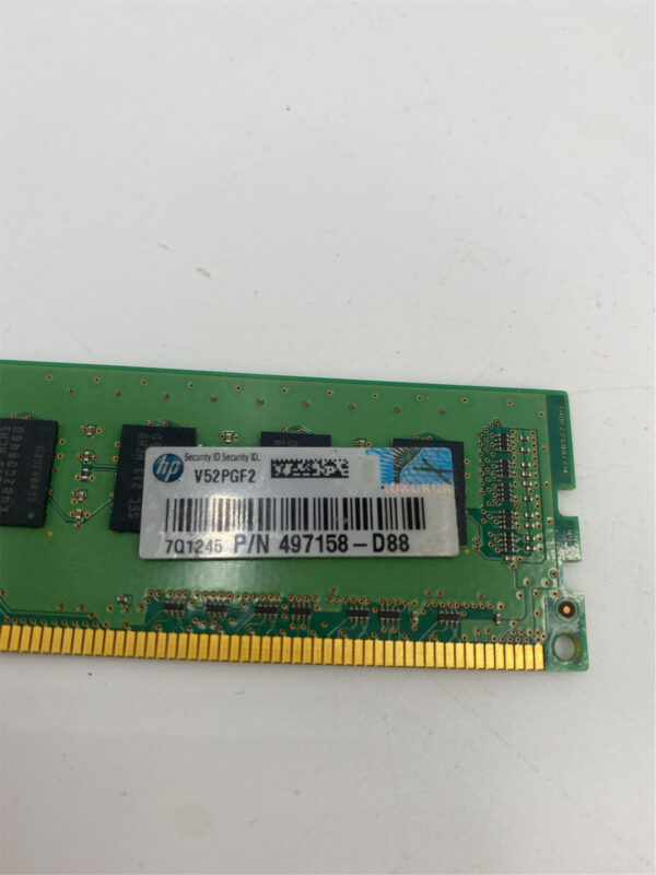 HP 4GB PC3-10600U 2RX8 DDR3-1333MHZ SDRAM MEMORY 89Y9224 497158-D88 - Image 5