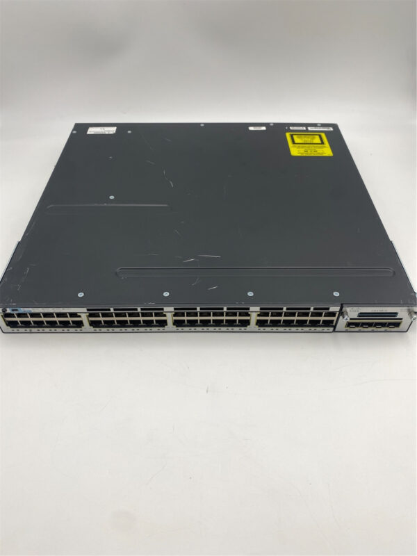 CISCO CATALYST 3750X ETHERNET LAN SWITCH 48 PORTS "Scratch" with Ears Fans & 2PS