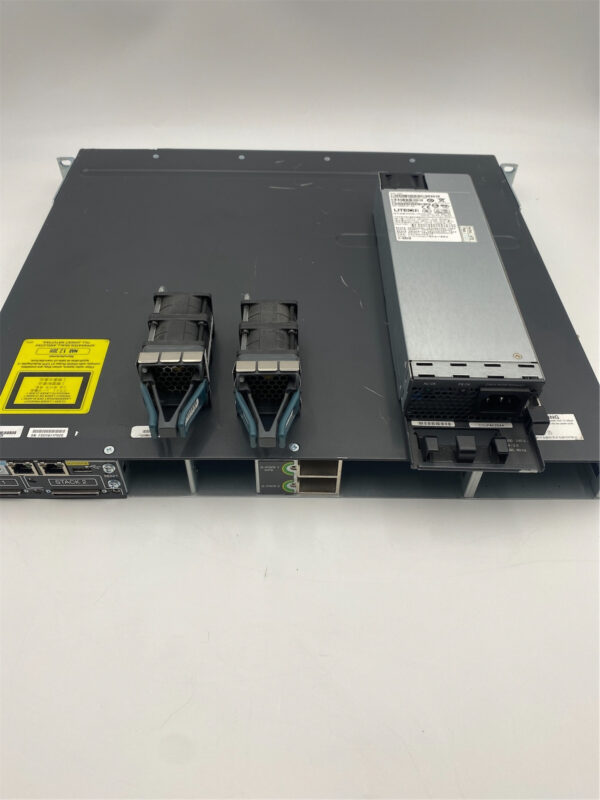 CISCO CATALYST 3750X ETHERNET LAN SWITCH 48 PORTS "Scratch" with Ears Fans & 2PS - Image 7