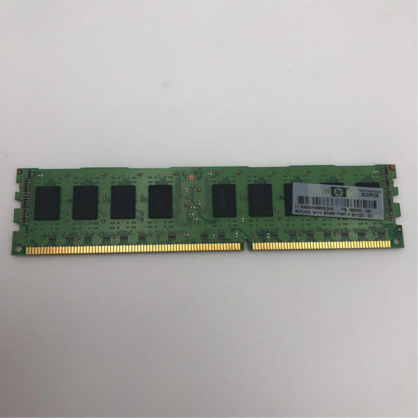 HP 2GB (1X2GB) 2RX8 PC3-10600R-9 DDR3-1333MHZ RDIMM 501533-001 500656-B21 - Image 5