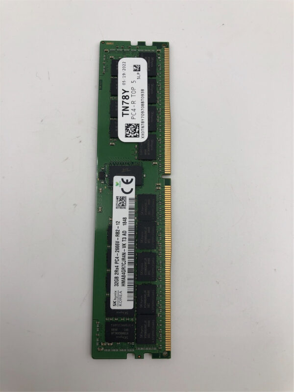 DELL 32GB (1*32GB) 2RX4 PC4-21300V-R DDR4-2666MHZ RDIMM TN78Y A9781929 - Image 3