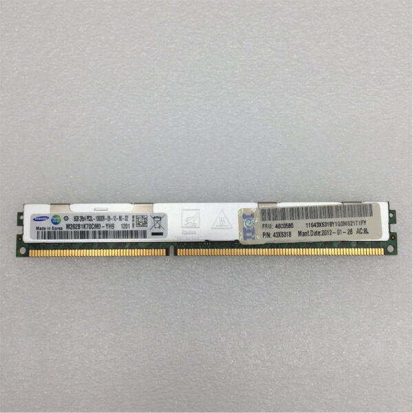 IBM 8 GB 1.35 V PC3-10600 CL9 ECC DDR3 1333 MHz VLP RDIMM 46C0580