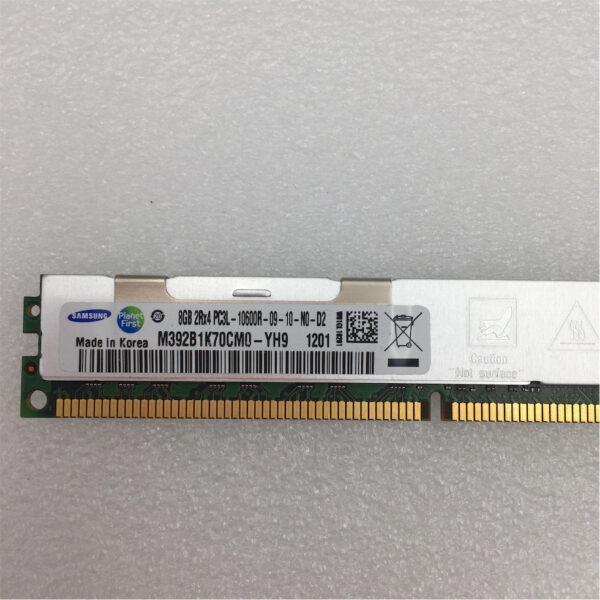 IBM 8 GB 1.35 V PC3-10600 CL9 ECC DDR3 1333 MHz VLP RDIMM 46C0580 - Image 2