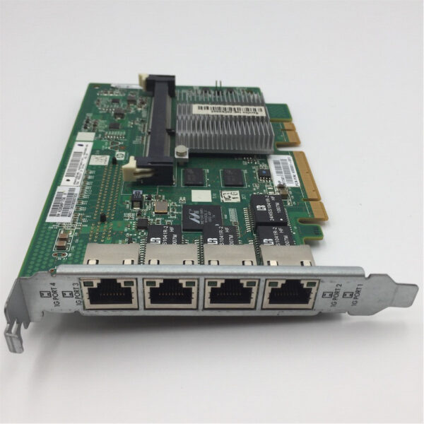 HP PCI-E 4-PORT 1GB NIC ADAPTER (NC375I) 491838-001 468001-001 - Image 2
