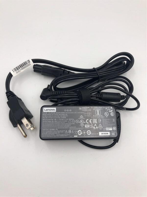 LENOVO 45W 20V 2.25AC Adapter 01FR049 01FR054 01FR000 01FR001 5A10W86291 - Image 2