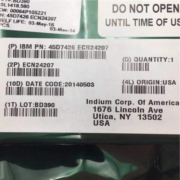 IBM ECN24207 CPU Pack Heat Spring D 45D7426 - Image 3