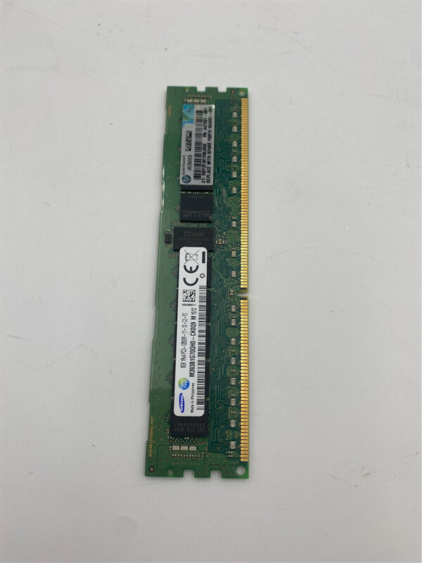 HP 8GB (1x8GB) 1RX4 PC3-12800R DDR3-1600MHZ RDIMM MT18JSF1G72PZ-1G6 664691-001
