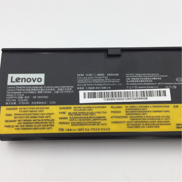 Lenovo External, 6c, 48 Wh, LiIon, LGC 01AV425 - Image 3