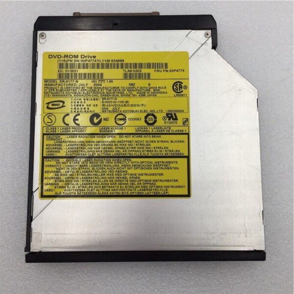 IBM 8X/24X DVD-ROM IDE Slim-line Drive 00P4775