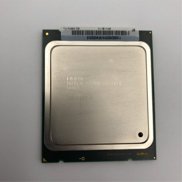 IBM Intel Xeon E5-2670 (2.6GHz/8-core/20MB/115W) Processor 00D0022 - Image 2