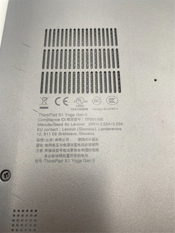 Lenovo Mechanical Assemblies, D_COVER_SUB_w/ WLAN 5M10Z54304 - Image 5