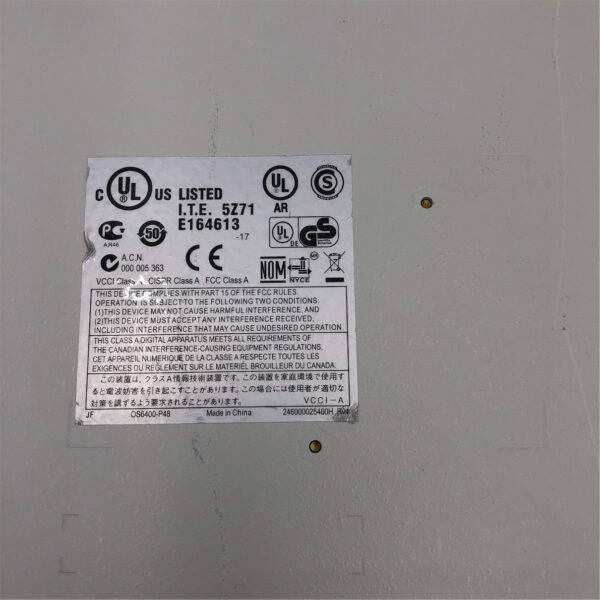 Alcatel OmniSwitch 6400-48 Port 4*SFP Gigabit Switch 902626-90 - Image 5
