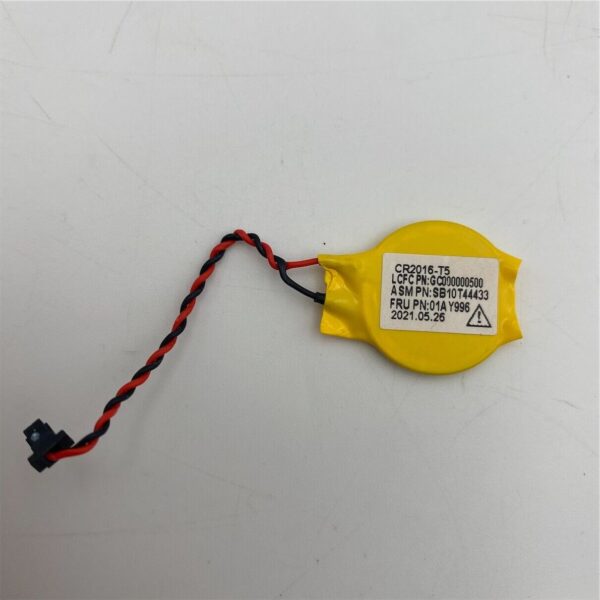 Lenovo FRU RTC Battery CR2016 (DBV) Date Code: 2021-01-15 01AY996 - Image 3