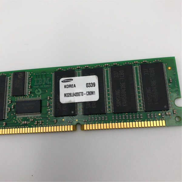 IBM 512MB 1X512MB PC2100 ECC DIMM M328L6420ET0-CB0M1 53P3226 12R9240 - Image 3