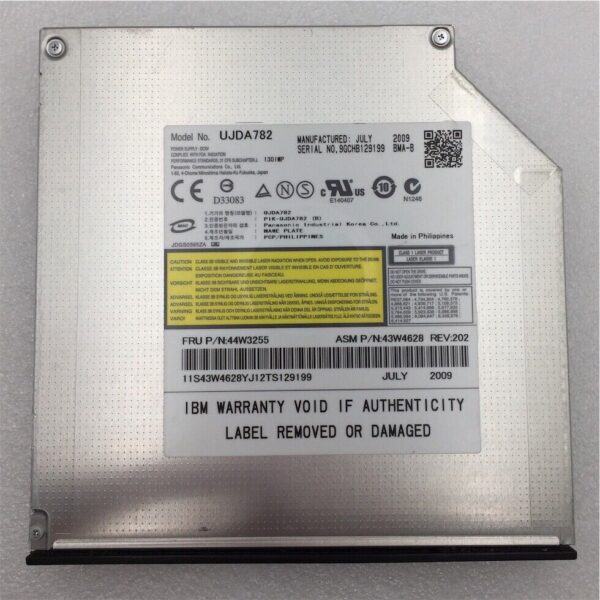 IBM 16X DVD/CD-RW SATA INT SLIM OPTICAL DRIVE 44W3255