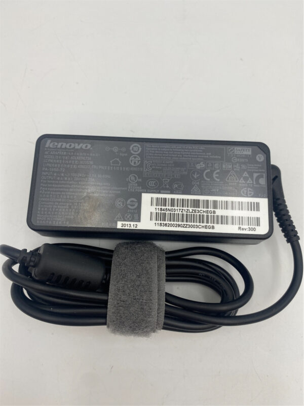 Lenovo TPG plug Liteon 65W 3pin FRU 45N0322 45N0508 45N0510 92P1153 45N0317 - Image 2