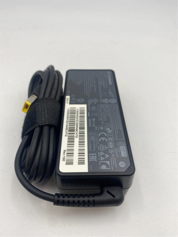 LENOVO AC ADAPTER 65 WATT 20VDC 3.25A SLIM TIP 3 PIN FOR T44 45N0495 - Image 2