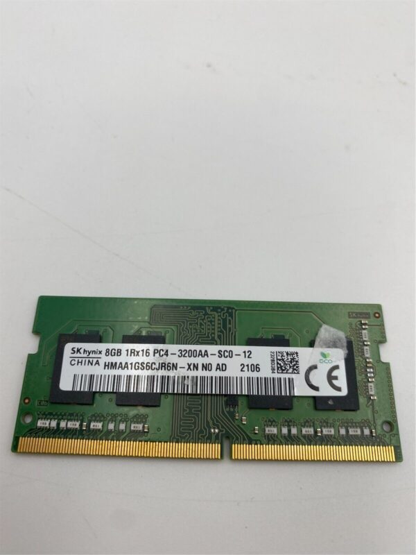 Hynix 8GB 1Rx16 PC4-3200AA DDR4 (260 Pin) SODIMM HMAA1GS6CJR6N-XN - Image 4
