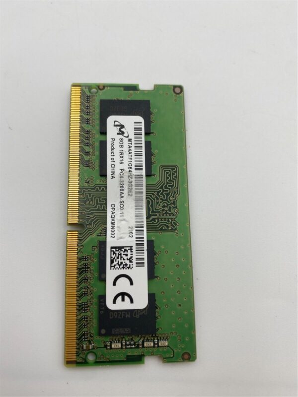 Lenovo SODIMM,8GB, DDR4, 3200 5M30Z71708 5M30Z71712 01AG876 5M30V06802 - Image 5