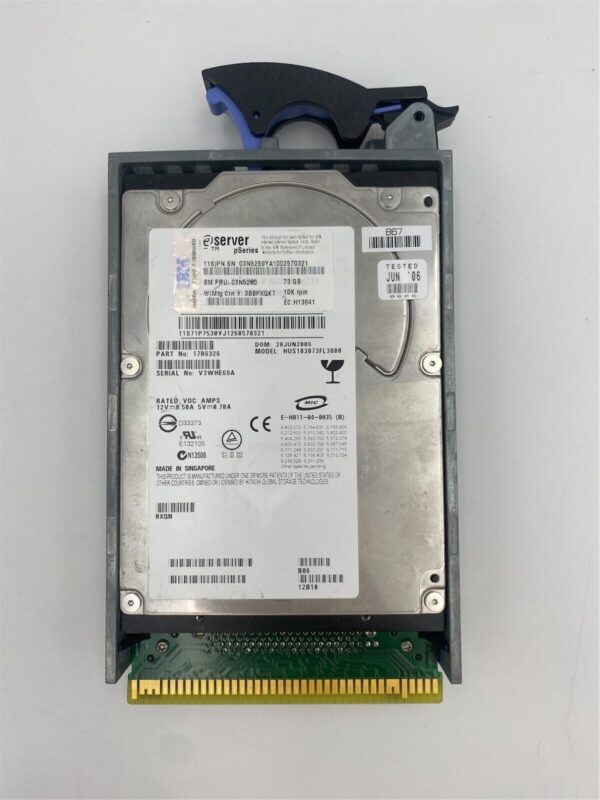 IBM 73GB 10K Utra SCSI Hard Drive 03N5259 03N5260 - Image 4