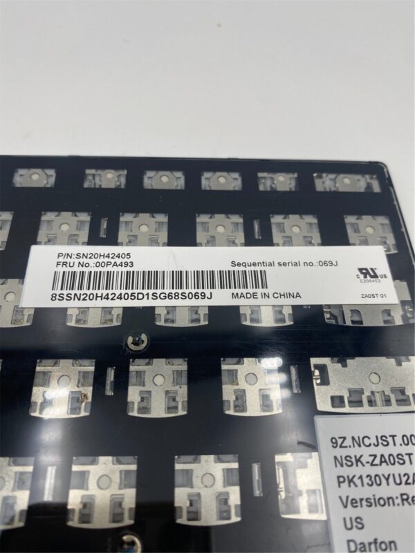 Lenovo Keyboard Internal, NB_KYB TH-KBD,US 01YR046 01YT100 00PA411 00PA493 - Image 6