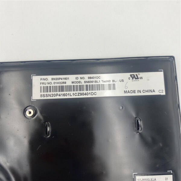 Lenovo Keyboard Internal, USA English, Backlight 01HX259 - Image 6