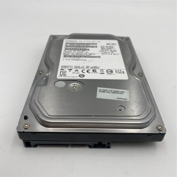 HP 500GB 7.2K SATA 6G NCQ HDD 0F15012 647466-001 636929-001 - Image 2