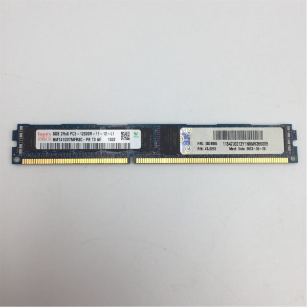IBM 8GB (1x8GB) 2RX8 PC3-12800R DDR3-1600MHZ RDIMM 00D4995