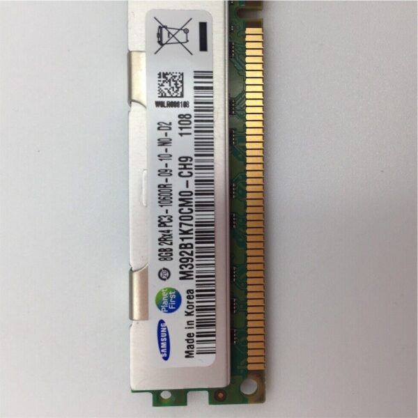 IBM 8GB (1 x 8GB) 2RX4 PC3-10600R DDR3-1333MHZ VLP RDIMM 49Y1441 - Image 2