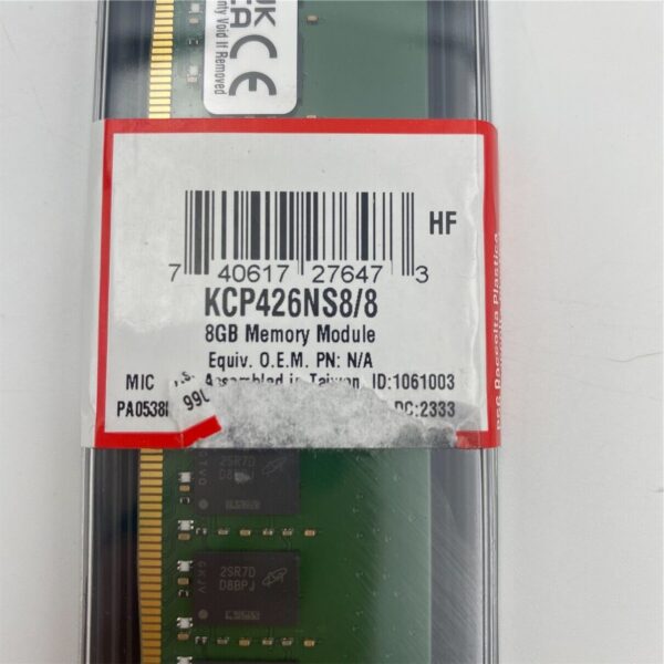 Kingston DDR4 - module - 8 GB KCP426NS8/8 - Image 2
