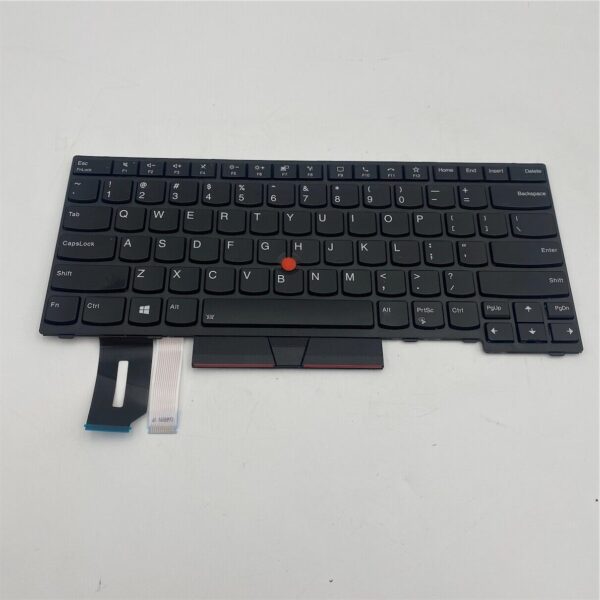 Lenovo Keyboard Internal,USA English,Black,Backlight 5N20V44048 5N20V43904 - Imagen 2