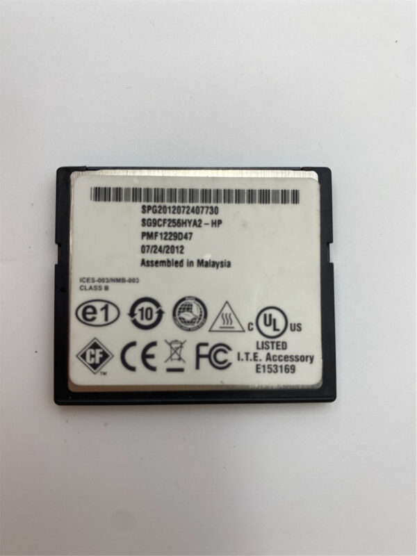 Smart 256MB Compact flash card PC5184-6379 SG9CF256HYA2-HP - Image 4