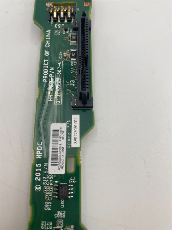 HP DL160 G9 4 LFF HOT PLUG SAS/SATA BACKPLANE 743026-001 779096-001 - Image 5