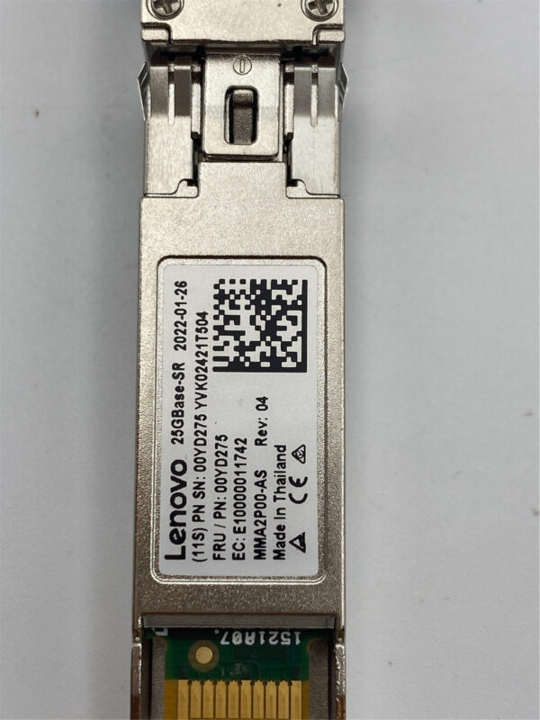Lenovo Optical Transceiver, Mellanox 25Gb Ethernet SFP28 SW 00YD275 - Image 2