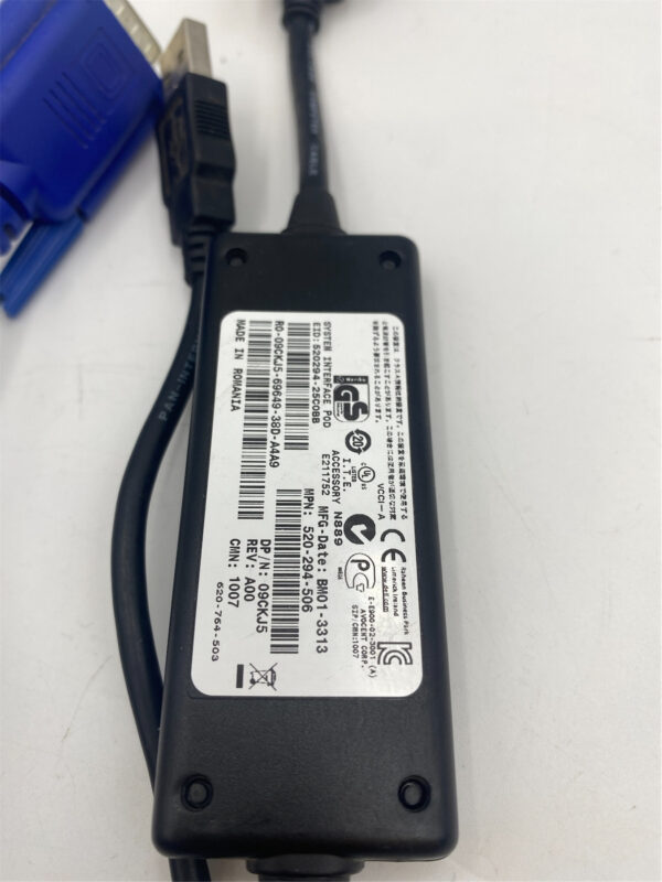 DELL USB IP KVM ADAPTER CABLE 09CKJ5 9CKJ5 - Image 4