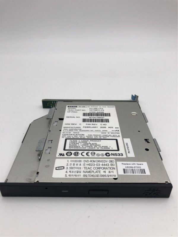 HP Slim line DVD drive assembly 1977067C-P3 AB299-67002