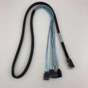 LSI 1.0M Int.Cable SFF8643 to (4) SATA (mini SAS HD to SATA) LSI00411