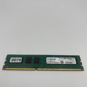 CRUCIAL 8GB 2RX8 PC3-12800U DDR3-1600MHZ UDIMM "Desktop Memory" CT102464BA160B