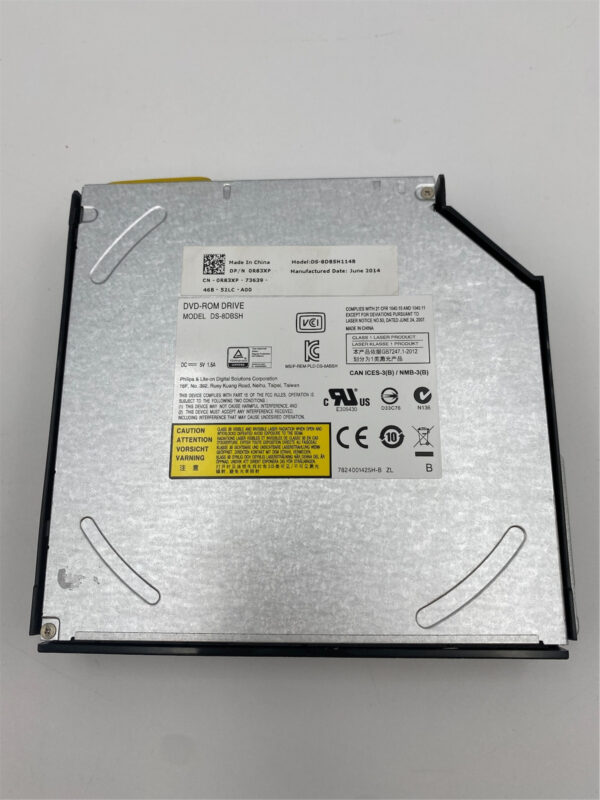 DELL SLIMLINE SATA DVD ROM 8X OPTICAL DRIVE 0R83XP R83XP