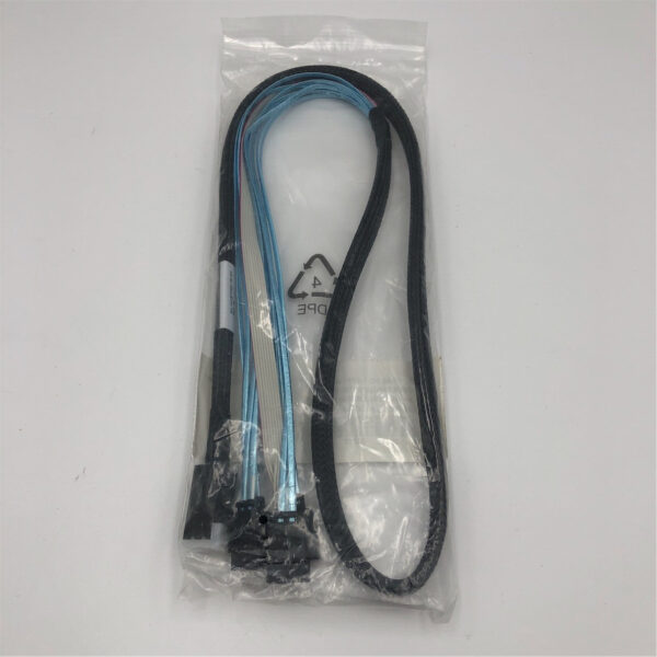 LSI 1.0M Int.Cable SFF8643 to (4) SATA (mini SAS HD to SATA) LSI00411 - Image 7