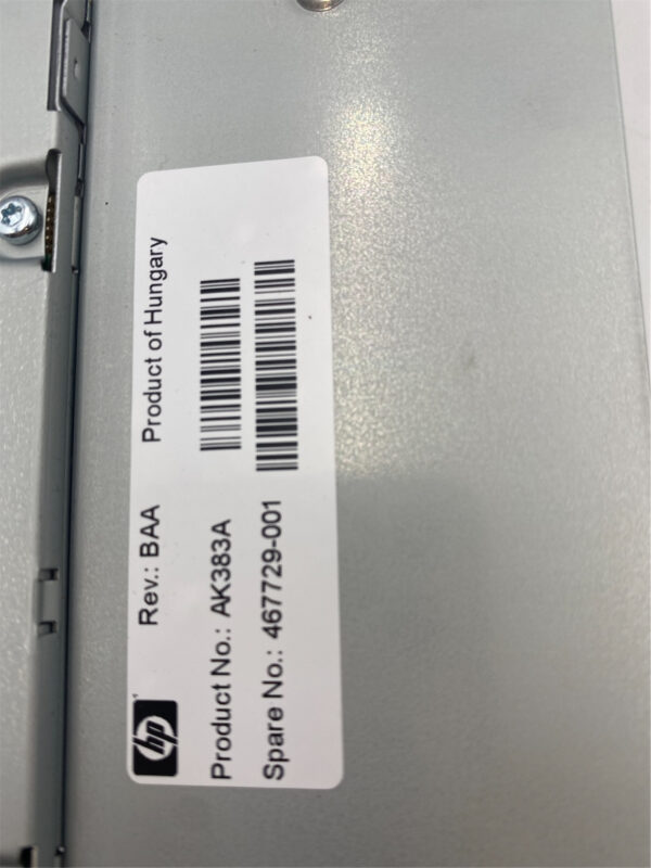 HP LTO4 ULTRIUM 1760 SAS HH TAPE DRIVE AK383A 467729-001 - Image 4