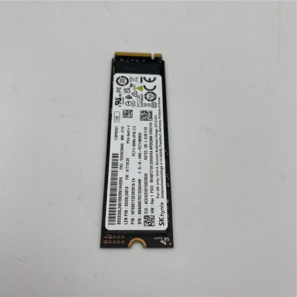 Lenovo 1TB M.2 2280 PCIE3X4 TOS OPAL 01LX202 02HM076 02HM084 02HM081 5SS0V26443 - Image 4
